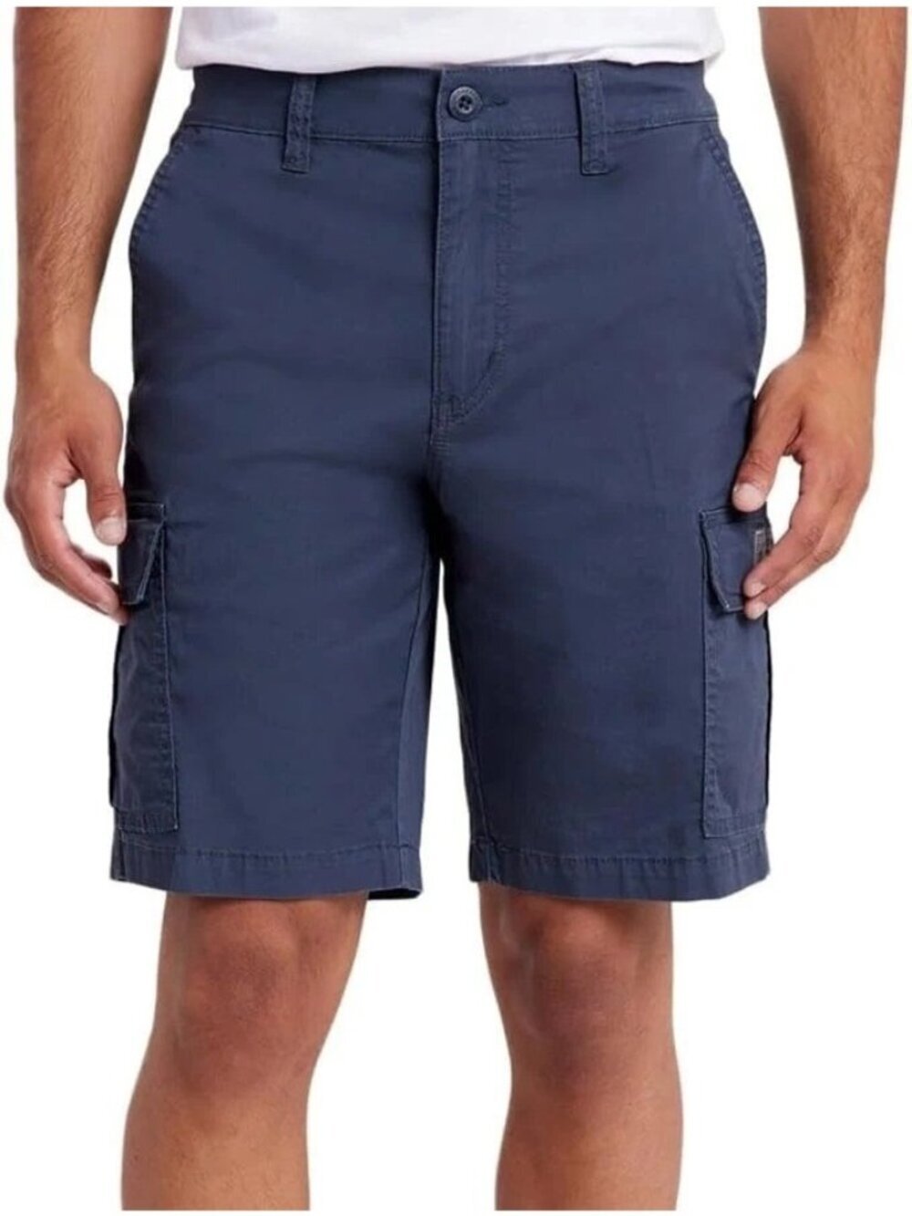NWT Unionbay Men's 40 Blue Cargo Shorts Cotton Blend